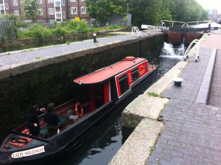Narrow Boat on the Regent's Cancal