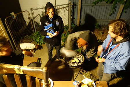 Communal dinner at FILTER Detroit, Hamtramck