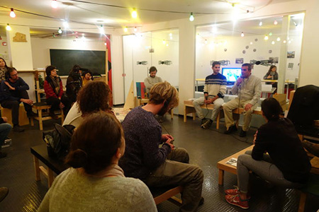 Being together: Presentations, conversations and encounters