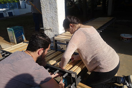 The Bench and the Column